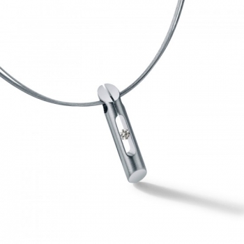 humphrey edelstahlschmuck stab mit brillant
